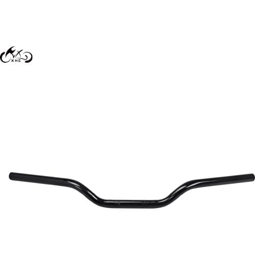 Motorcycle 1" 25mm Gloss Black Iron Handlebars Drag Bars For Harley Sportster XL883 XL1200 Honda Yamaha Suzuki Kawasaki Aprilia