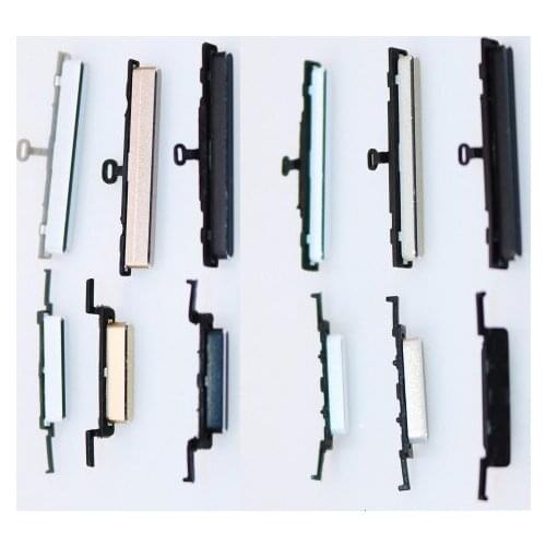 For Samsung Galaxy A3 A5 A7 2015 A300 A500 A700 Phone Housing Frame Volume Power Button White Black Gold Side Key