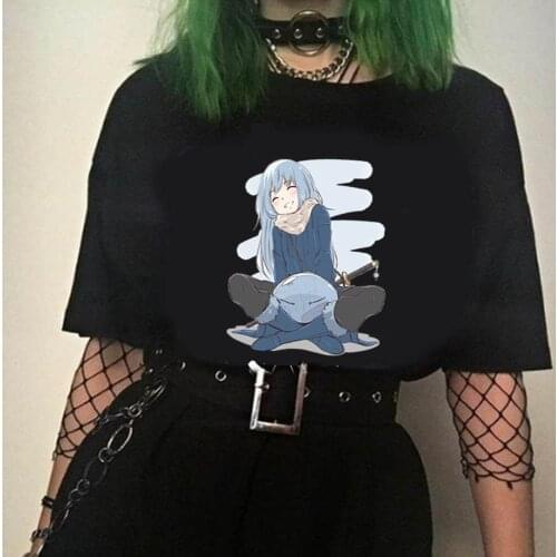 Hot Esa Vez Me Reencarn Como Limo Graphic Kawaii Unisex T-Shirt Male