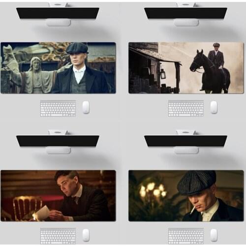 Peaky Blinders Gaming Mouse Pad XL Large Gamer Mouse Pad 90x40 Big Keyboard Computer PC Desk Mat