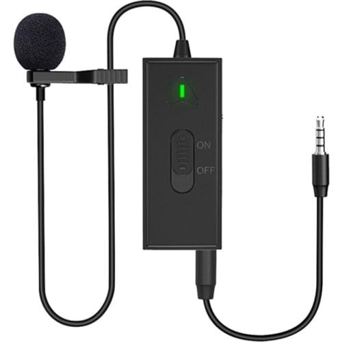 KATTO Recharge Lapel Microphone Camera / Phone Noise Reduction Recording Lavalier Microphone For Interview Vlog Live Broadcast