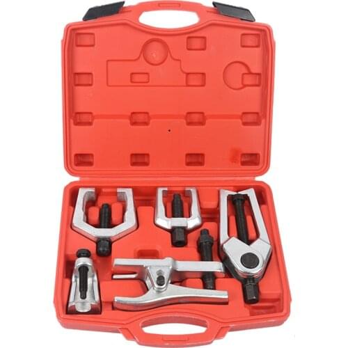 5 in 1 Front End Service Tool Kit Ball Joint Tie Rod Pitman Arm Puller Removers Ball Head Extractor Car Repair Tools