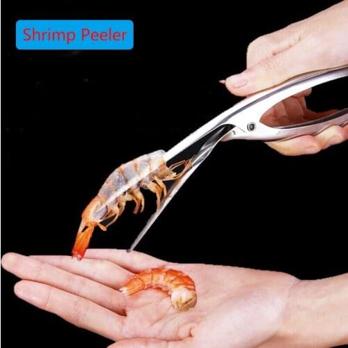 Shrimp Peeler Kitchen Appliances Portable Stainless Steel Deveiner Lobster Practical Supplies Fishing Knife Tools