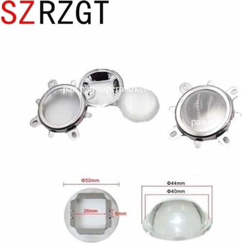 44mm Lens + Reflector Collimator + Fixed bracket for 20w 30w 50w 100w led chip