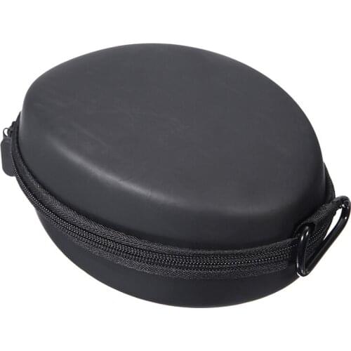Pohiks New Protection Carrying Hard Case Bag Black Storage Shockproof Box For Headphone Earphone Headset Accessories