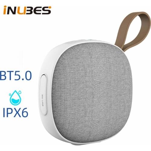 Mini TWS Protable Bluetooth Speaker IPX6 Waterproof Magnetic Outdoor Wireless Speaker Mic Bluetooth 5.0 Bass Sound TF Card