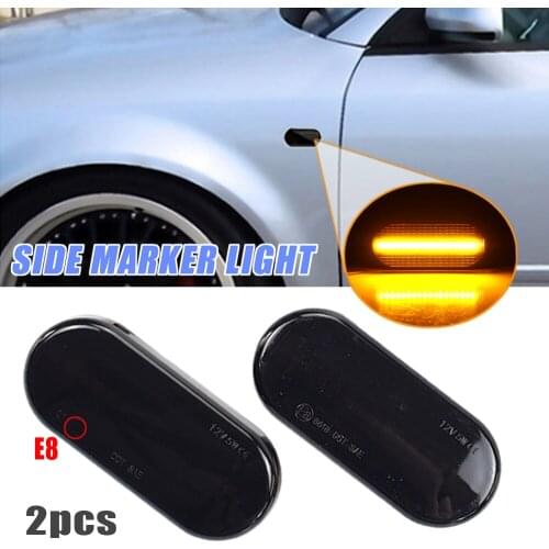 Superb LED Dynamic Side Marker Turn Signal Light Indicator Blinker Light For VW Bora Golf 3 4 Passat 3BG Polo 6N 9N Bora Vento