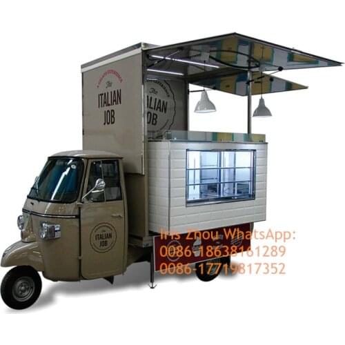 Eye Catcher Bespoke Piaggio Ape Catering Van Piaggio Ape Food Truck Piaggio Mobile Bar for Sale