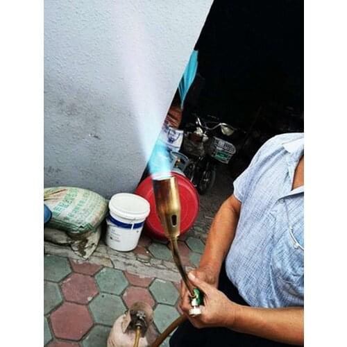 Propane Butane Gas Torch Burner Liquefied Soldering Ignition Welding - 2 Switch