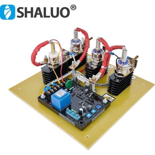 SAVRH-75A AVR Automatic voltage regulator with the rectifier brush diesel generator stabilizer module three Phase 380V GAVR-75A