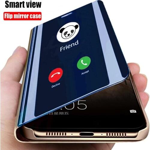 Smart View Leather Cover For Samsung Galaxy M31 M21 M11 A31 A21 A41 A51 A71 M30S A30S A10 A10S A20S A50 A40 A30 S20 Plus Case