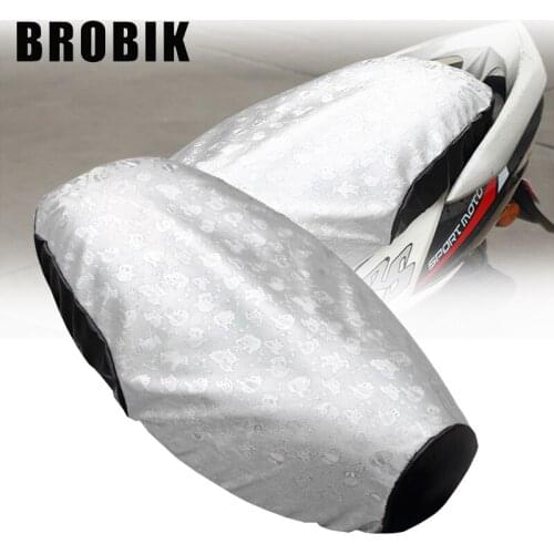 Universal Motorcycle Accessories Leather Seat Cushion Cover 3D Sunscreen Waterproof Protector Seat Insulation Cushion Cover