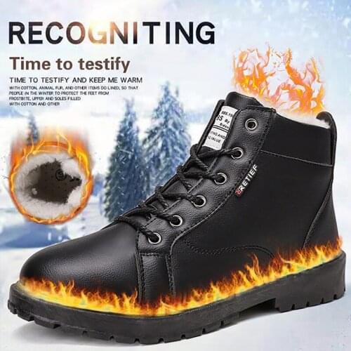 WOTTE Men's Work Shoes