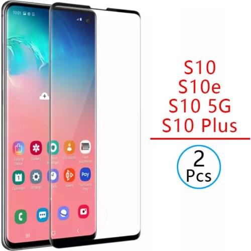 3d screen protector tempered glass case for samsung s10 plus 5g s10e cover on galaxy s 10 10s e s10plus protective phone coque