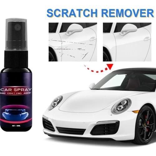 2pcs Nano Car Scratch Removal Spray Repair Nano Spray Repairman Scratches Repairing Polish Spray Car Ceramic Coating Paint Care