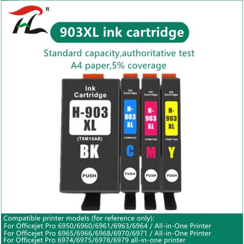 Cartridge compatible for HP 903 907 903XL 907XL HP903XL HP907XL OfficeJet 6950 6960 6961 6963 6964 6965 6970 6975 Printer