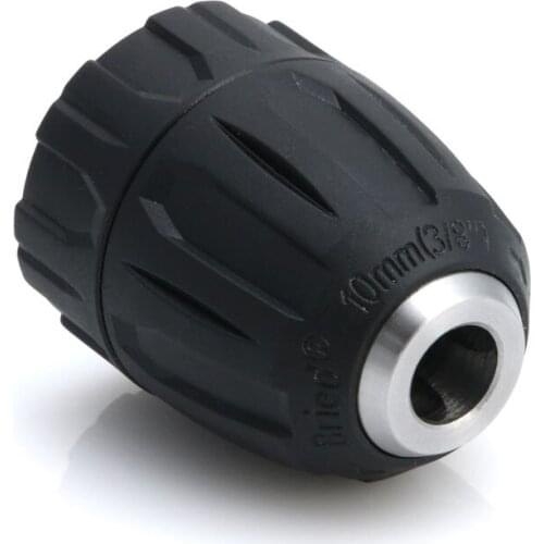 0.8-10MM Capacity Mount Keyless With 3/8-24UNF Thread Drill Chuck Hand Tool LX0C