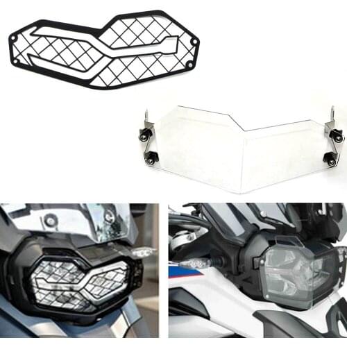 For BMW F850GS F850 F750 GS F750GS F 750 GS 2018-2019 Motorcycle Headlight Cover Protection Grille Mesh Guard CNC Aluminum PVC
