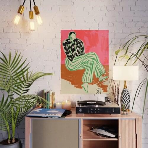 Art Poster Vintage Wall Canvas Print Famous Painting Living Room Decoration Picture The Great Wave of Kanagawa Ukiyoe Japanese