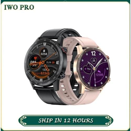 IWO 13 PRO AK25 Women Smart Watch Man Clock Bluetooth Call MP3 Player 1.28 Inch HD Full Touch IP68 Waterproof Fitness Tracker