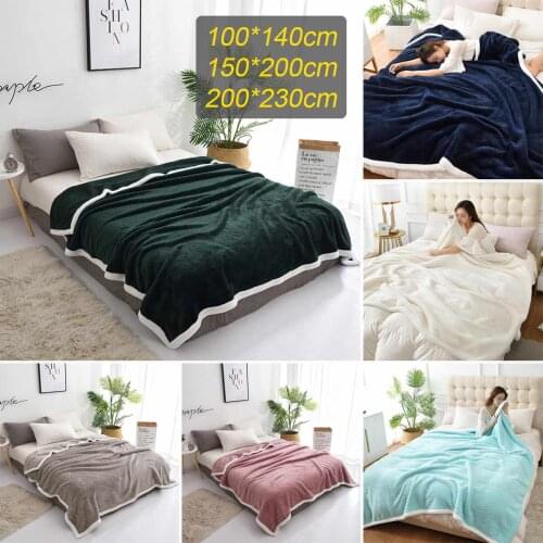 KIWARM Fleece Blankets On The Sofa