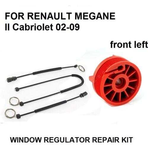 Electric Window Regulator Repair Kit For RENAULT MEGANE II Cabriolet Front Left 2002-2009 new