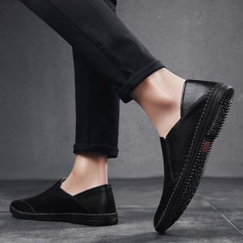 Outdoor Casual man 2020 casual fashion hot footwear for sneakers sports men sale mens Mens Sneaker leather boots shoes leisure