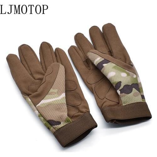 Comfortable Breathable Motorcycle Full Finger Gloves Touch Screen Gloves For DUCATI Monster S2R 800 821 797 695 696 796 400 M400