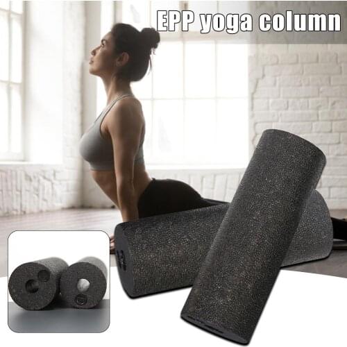 15*5.3cm EPP Yoga Massage Roller Column Foam Shaft Hollow Portable Muscle Relaxation Fitness Mini Massage Hand Column Yoga Block