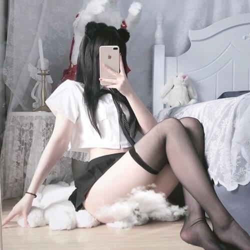 Sexy Erotic Secretary Student Cosplay Uniform Lingerie school girl Lady Temptation Costume Dress OL Miniskirt Outfit For Women