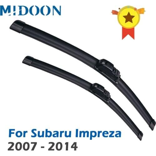 MIDOON Wiper Front Wiper Blades For Subaru Impreza GE GV GH GR 2007 2008 2009 - 2014 Windshield Windscreen Front Window 24"+16"
