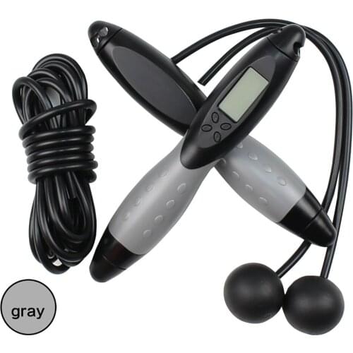 Hot Sale Jump Ropes Classic Portable Solid Fitness Exercise Jumping Rope Counter Smart Electronic Digital Skipping Rope