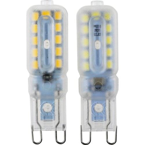 10PCS G9 LED Lamp 4W SMD2835 220-240V 22leds LED G9 Bulb Christmas Chandelier Light 360 Beam Angle Replace Halogen Lamps