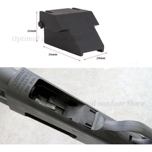 TOtrait Tactical Mini-Clip Minishell Adapter Accessory Folding Stock Adapter for OPSol 12ga Mossberg 500/590A1 &Maverick 88 Mode