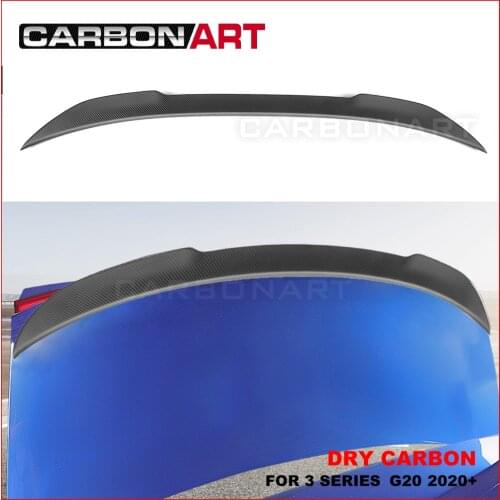 Rear Spoiler For 3 series G20 2020+ Dry Carbon Fiber PSM Type Spoiler trunk spoiler for bm w 3 Series G20 318i 320i 325i 2020
