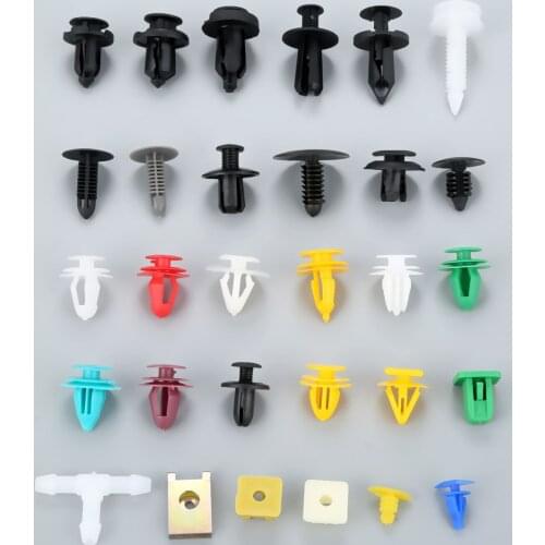 500PCS Mixed Fasteners Door Trim Panel Auto Bumper Rivet Car Clips Retainer Push Engine Cover Fastener Kit 20Kinds