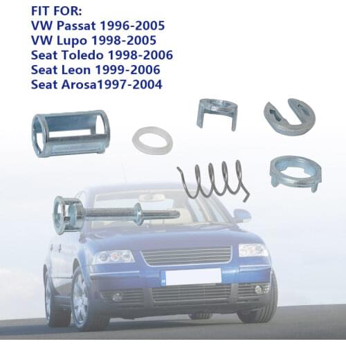 Key Lock Cylinder for Volkswagen Passat LUPO SEAT Toledo Leon AROSA Door Lock Repair Kit 3B0837167/168