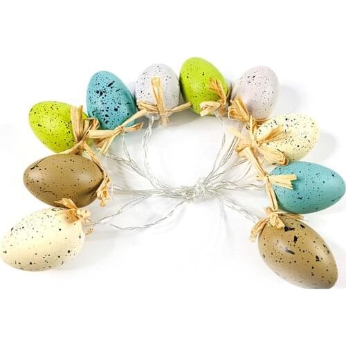 1.7M Easter DecoratIon Room Decorative Battery Operated Easter Egg Led String Light