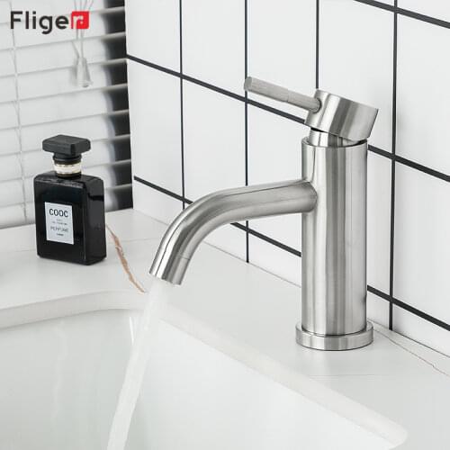 Fliger Black Bath Faucets