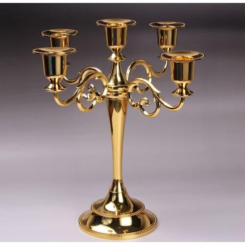 HAIMAITONG Decorative Silver Candlesticks
