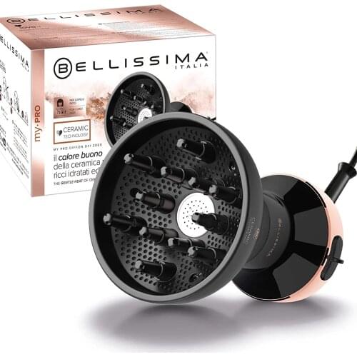 Bellissima ceramic hot air diffuser, belllisima curls dryer, My Pro Diffon DF1 3000, 700W professional dryers