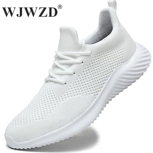 Summer Mesh Men Shoes Casual Lightweight Sneakers Men Breathable Outdoor Vulcanize Shoes Walking Sneakers Lace-up Mens Trainers