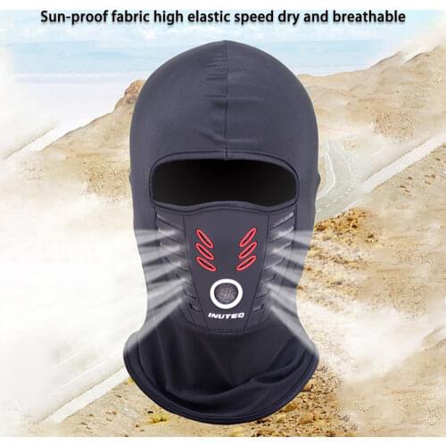 Summer Outdoor Windproof Neck Full Face Mask Ski Mask Cycling Skiing Running Sport Training Face Mask for Men Women Ski Mask