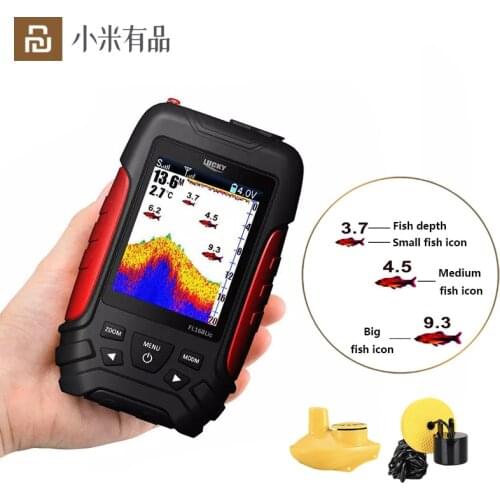 Lucky Wireless Portable Fish Finder With 20 Languages Deeper Smart Fishfinder Fishing Tackle From Xiaomi Youpin