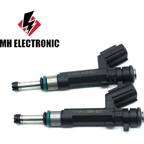 MH Electronic 16600-1KT0A 166001KT0A 2PCS/LOT Fuel Injector Nozzle For Nissan Versa HR16DE 1.6L 2012 2013 2014 2015