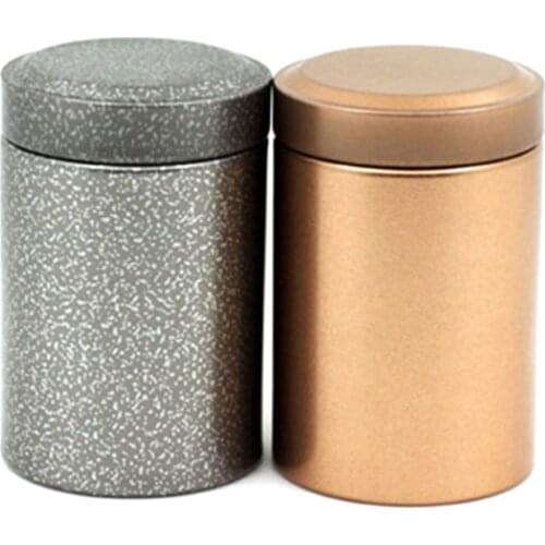 Xin Jia Yi Coffe Tin Boxes Round Tin Contaniners With Clear Lids Small Tin Metal Tea Tin Containers Wholesale