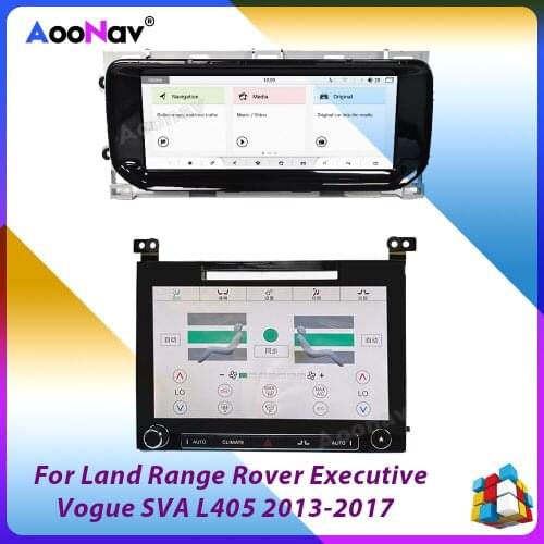 AC Panel display Air Board Two Screen For Land Range Rover Executive Vogue SVA L405 2013-2017 Air Touch LCD Screen Condition