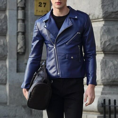 PARLUSSY Mens Biker Jackets