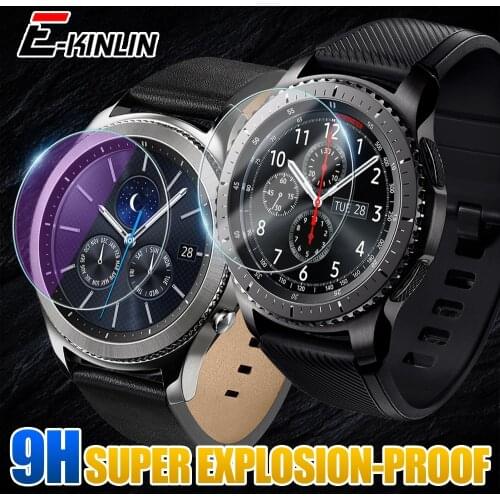 Clear Protective Film For Samsung Galaxy Watch Watch3 3 41mm 45mm 42mm 46mm Gear S2 S3 3G LTE Screen Protector Tempered Glass