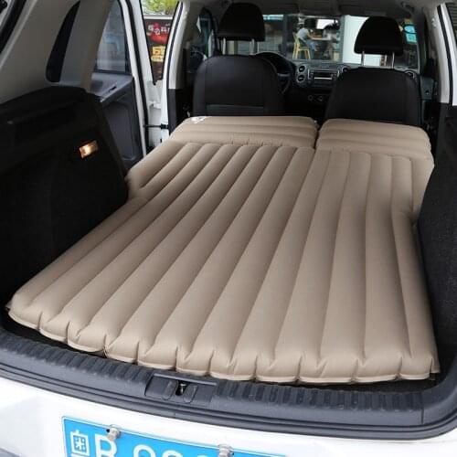 K1-175 Car SUV Bed 6/4 Points Multi-function Car Inflatable Mat Single Drive Single Bed Rear Seat Car Air Mattress